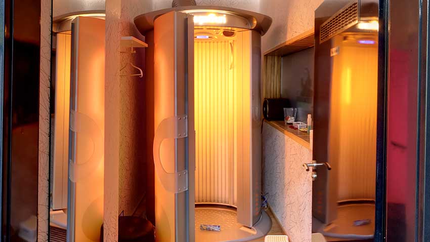 Vertikální solárium – foto